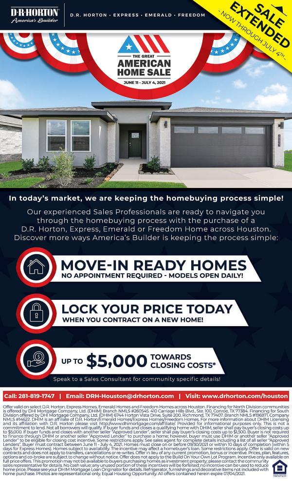 Great American Home Sale Extended