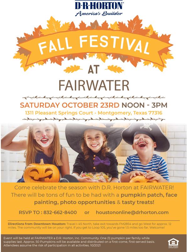 Come Celebrate at the Fairwater Fall Festival